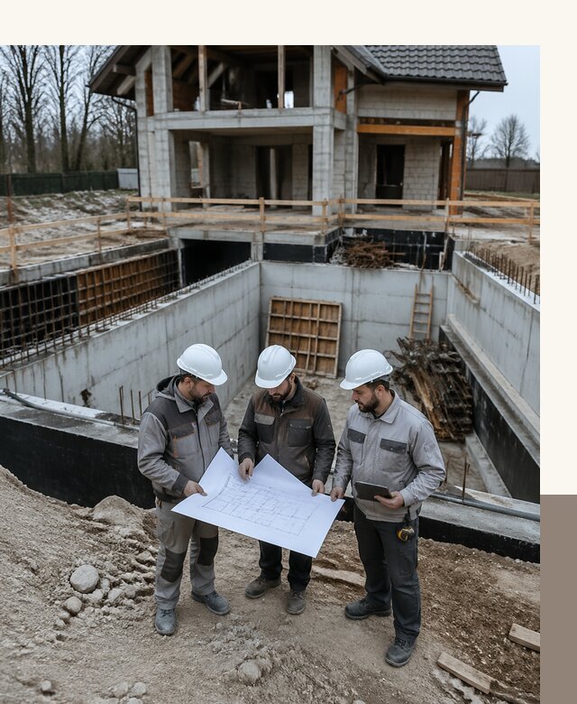 Проектирование и строительство домов с подвалом под ключ в Кизляре
